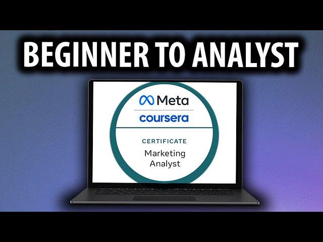 BETTER THAN DATA ANALYST!?! Meta Marketing Analytics Professional Certificate