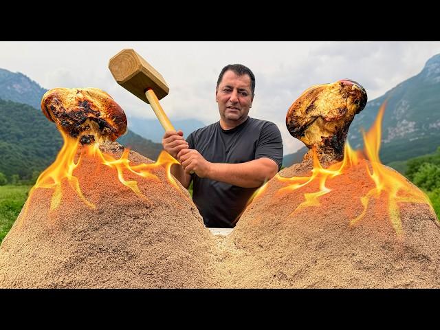 Baking Beef Legs in a Salt Shell! I Made Thor's Hammer To Cook This Ancient Recipe