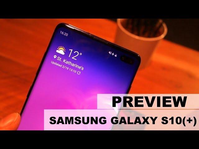 Samsung Galaxy S10 a S10+: první dojmy (PREVIEW)