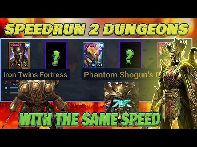 SPEEDRUN SHOGUN AND IRON TWINS WITH THE SAME EMIC! RAID: SHADOW LEGENDS