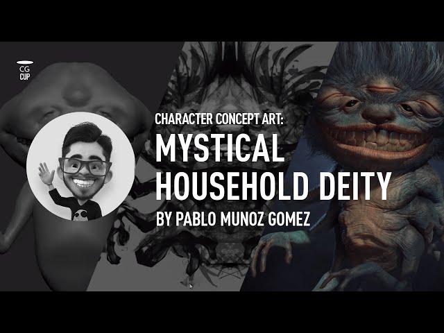 Pablo Munoz Gomez for CGCUP. Character design: Mystical Household Deity