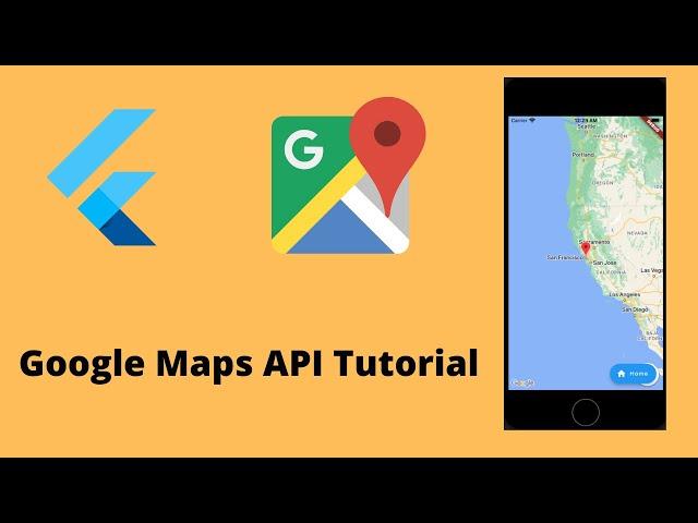 Flutter Google Maps API Tutorial