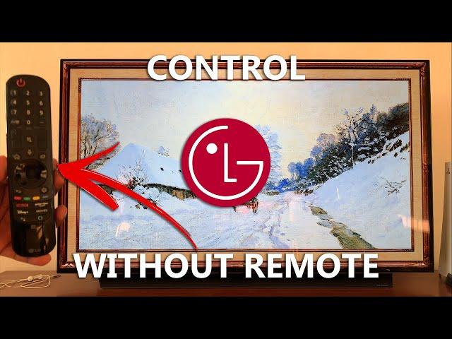 How To Use Your LG Smart TV Without The Remote