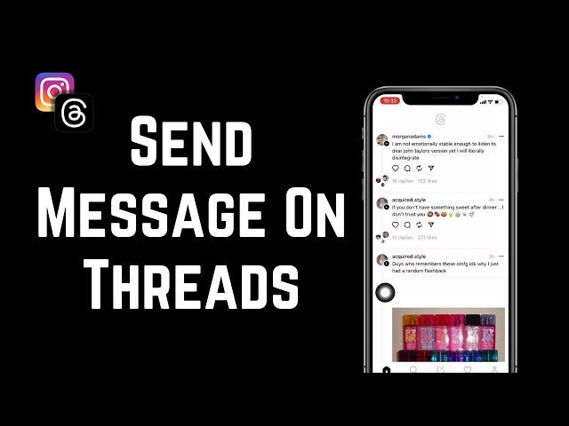 How To Send Message In Instagram Threads | Send Private DM On Threads (EASY)