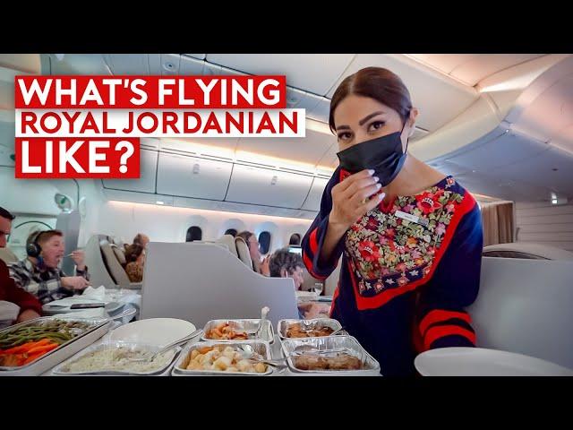 What's Flying Royal Jordanian Like? B787 Chicago to Amman