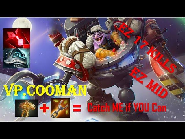 Dota 2 VP.Cooman - (TIMBERSAW) | 34 Minutes EZ Game | Catch Me iF You Can