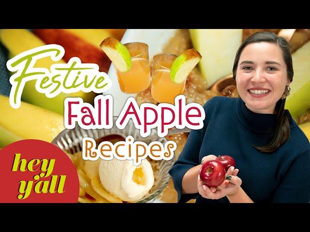 6 Easy & Festive Fall Apple Recipes | These Fall-Inspired Dishes are just Amazing! | Hey Y'all