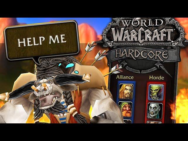 So I Convinced Him to Try Classic WoW Hardcore...