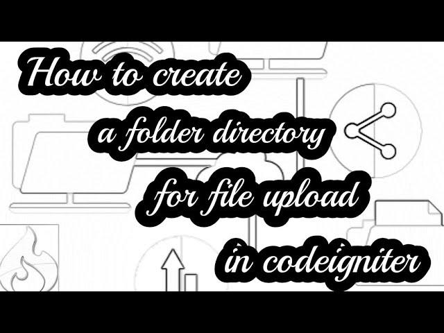 How to create new directory for file upload in codeigniter