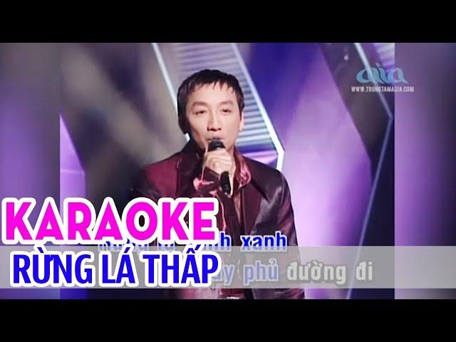 Rừng Lá Thấp - KARAOKE | Tone Nam | Trường Vũ