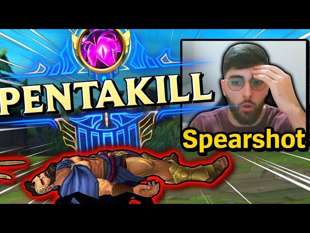 How I Got My First Vel'Koz PENTA in S14 Versus SPEAR SHOT...