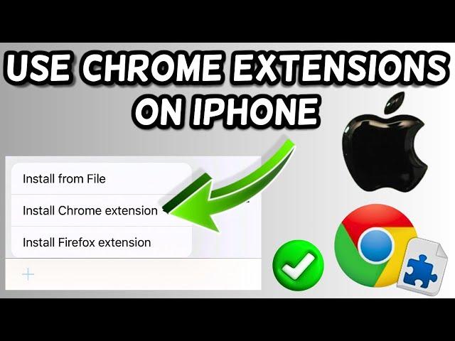 How to use Chrome Extensions on iPhone!