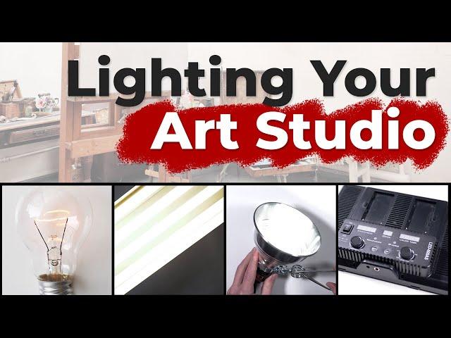 How to Light Your Art Studio