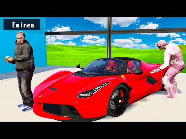 Stealing Every Car from Eminem in GTA 5