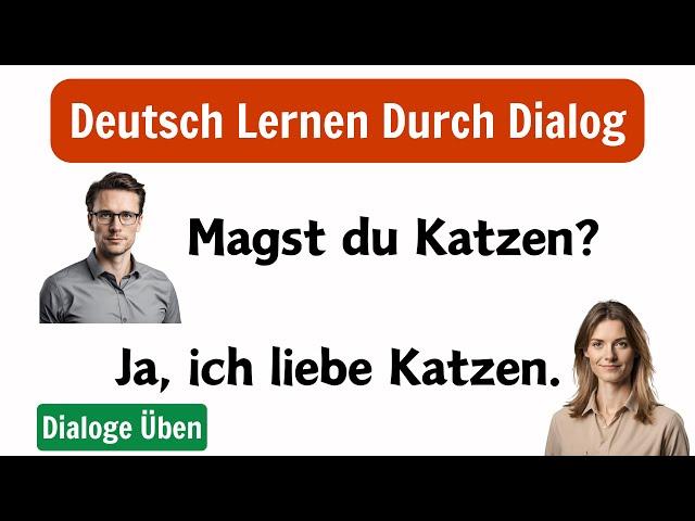 Deutsch Dialog A1-A2 | Deutsch Für Anfänger | Deutsch Lernen Mit Dialogen