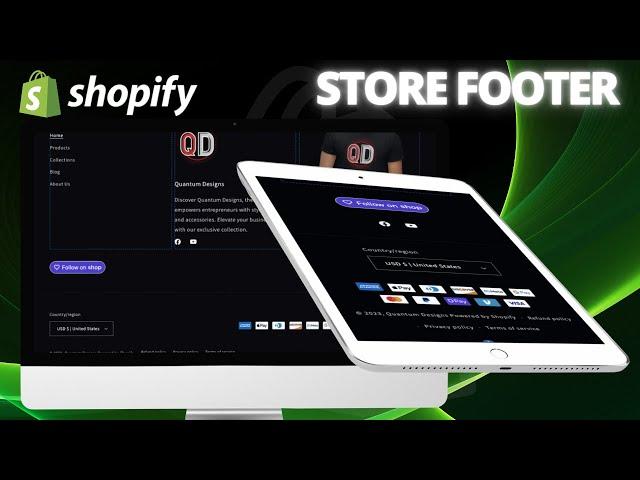 How To Edit Your Shopify Footer | Dawn Theme Customization