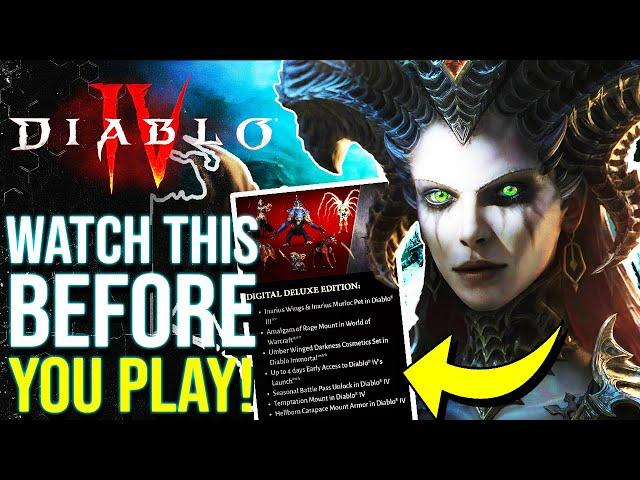 Diablo 4 How To Play Early & Most Important Things You Need To Know (Diablo 4 Open Beta)