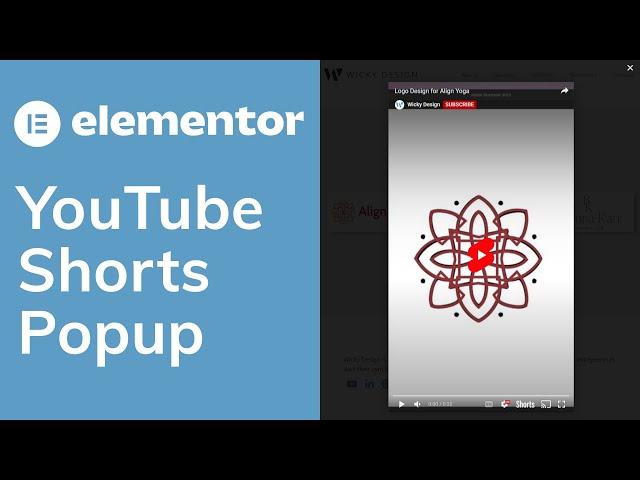 Play a YouTube Shorts Video in a Popup (Elementor Tutorial)