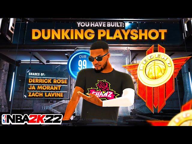 NEW "DUNKING PLAYMAKING SHOT CREATOR" BUILD is a DEMI GOD on NBA2K22! 99 3PT & CONTACT DUNKS on a PG