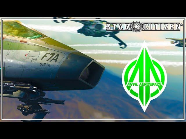 Complete History of Anvil Aerospace | Star Citizen Lore