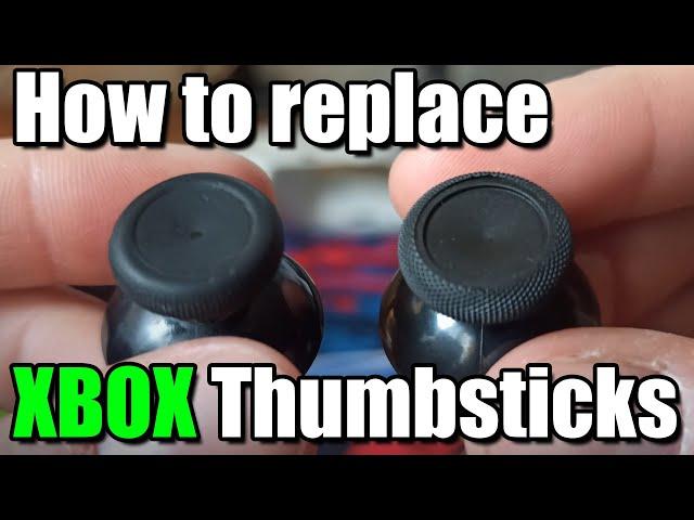 How to Replace Thumbsticks on Xbox Gamepad - Series S/X One S/X - Analog Stick Controller Tutorial