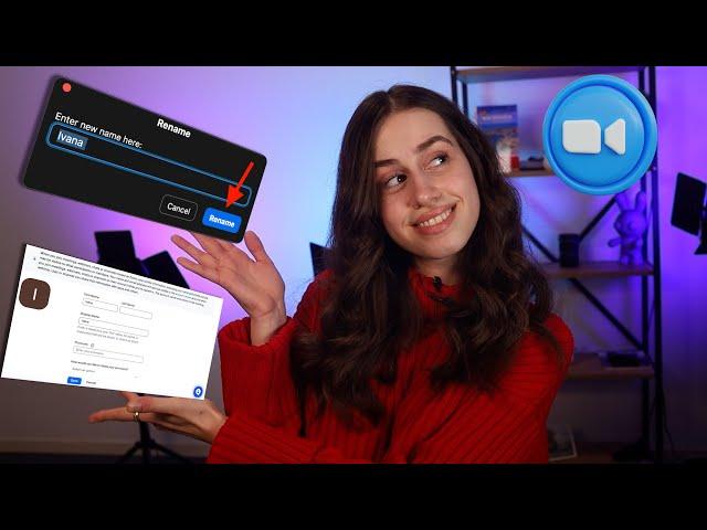 How to Change Name in Zoom