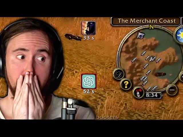 Levelling in WoW using ChatGPT | Asmongold Reacts