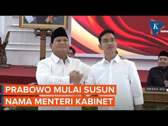 Prabowo Mulai Utak-Atik Nama Calon Menteri, Siapa Saja?