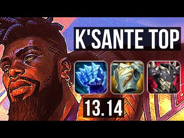 K'SANTE vs AATROX (TOP) | 400+ games, 6/3/11, Dominating | KR Grandmaster | 13.14