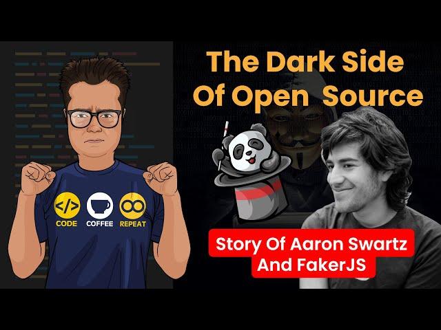  LIVE: What happened To Aaron Swartz | Why FakerJS Was Removed From NPM | Dark Side Of Open  Source