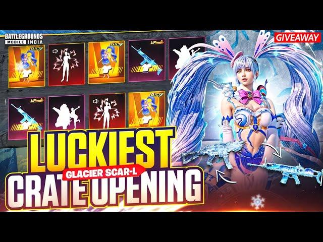 NEW ULTIMATE SET GLACIER SCAR-L LUCKYST OPENING | UMP45 IS BACK CRATE OPENING . #insaneytube