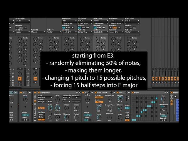 How I Make Generative Music in Ableton Live 11 Suite