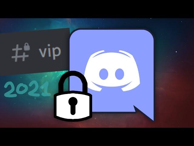 Cómo hacer un canal oculto en Discord 2021