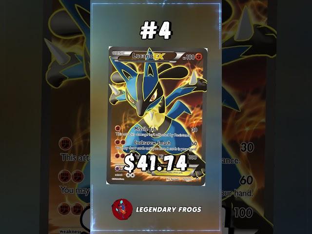 Top 5 Lucario Full Art Pokemon Cards #shorts #lucario #fullart #pokemoncards