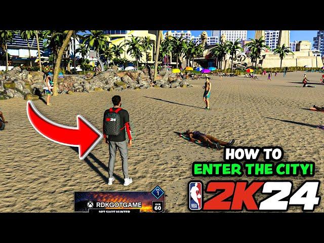 How To Enter The City In NBA 2K24!