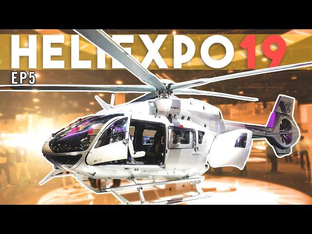 H145 e ACH145 Mercedes-Benz Estande da AIRBUS - Ep. 05 (HELIEXPO 2019)