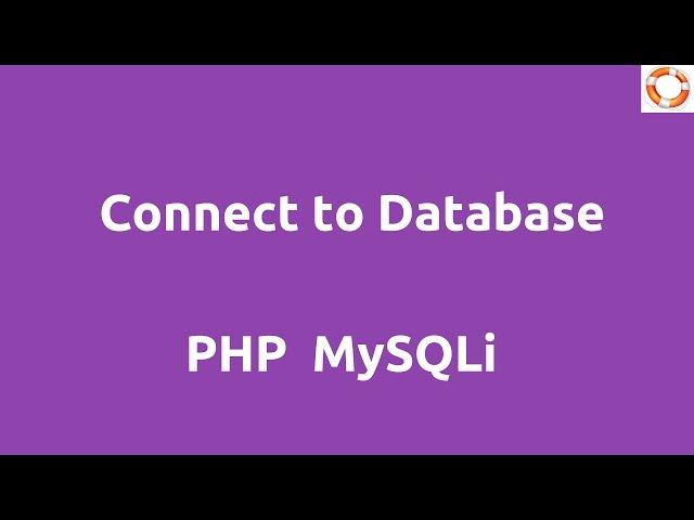 PHP MySQLi Connect to Database
