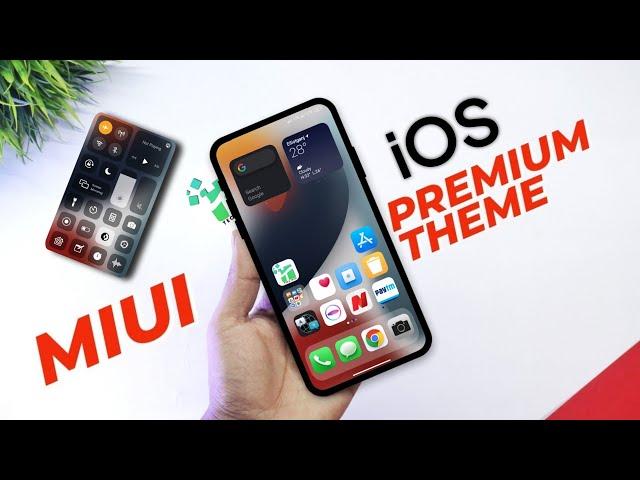 MIUI 12: TOP 3 Apple iOS 16 Amazing theme for XIAOMI