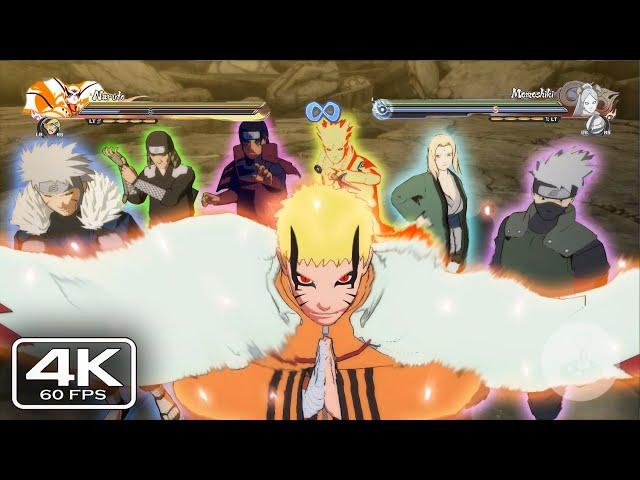 All Hokage Ultimate Jutsus & Team Ultimate Jutsus (4K) - Naruto Shippuden Ultimate Ninja Storm 4