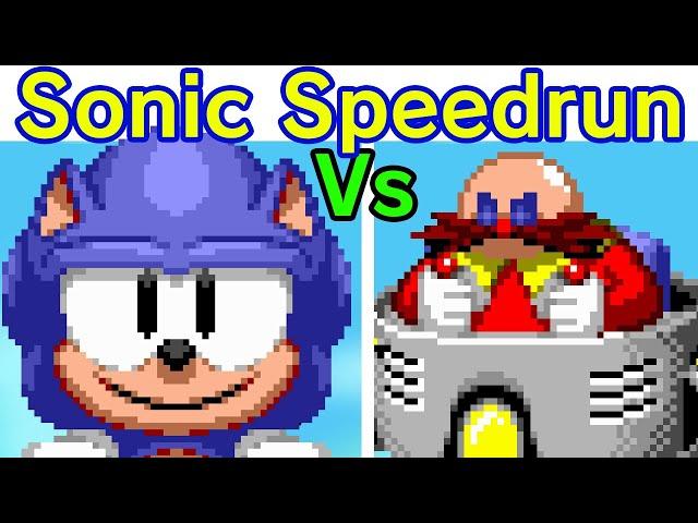 Friday Night Funkin' Sonic 1 Speedrun | Sonic SpeedFunk - Vs Eggman (FNF Mod/Sonic the Hedgehog)