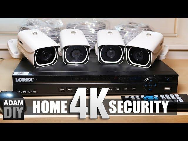 4K Home Security Camera Review - Lorex System