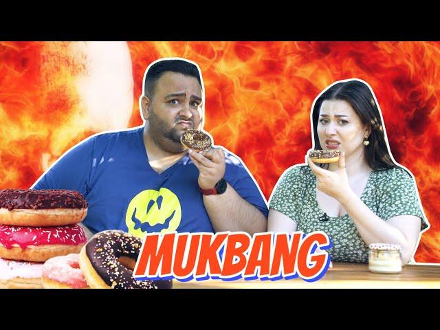 TATLI YEDİK ACI KONUŞTUK! MUKBANG w/@elifyalcin