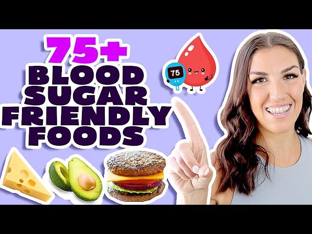 LOW GLYCEMIC FOODS (For Weight Loss, Insulin Resistance + Diabetes) *WON'T Spike Blood Sugar!*