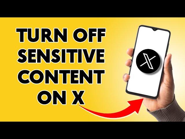 How To Turn Off X (Twitter) Sensitive Content Setting 2024 || Easy Steps ||