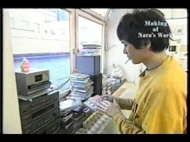 奈良美智　作業風景　Making of Nara's Work（1999年）