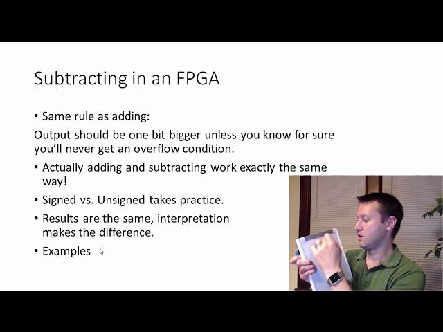 FPGA Math - Add, Subtract, Multiply, Divide - Signed vs. Unsigned