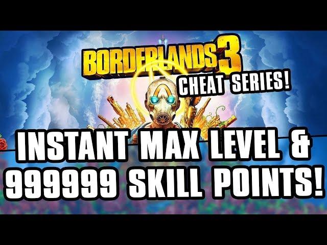 Borderlands 3 Cheats - Instant Max Level and 999999 Skill Points!