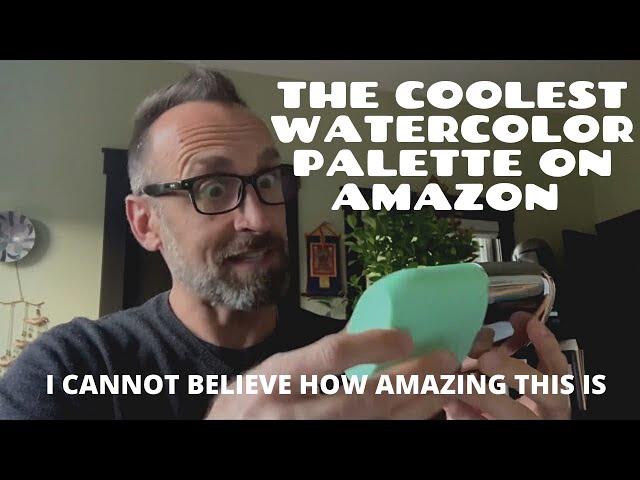 The coolest (and best) watercolor palette you can buy on Amazon