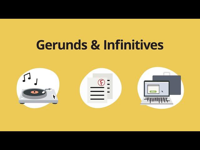 Gerunds & Infinitives – English Grammar Lessons