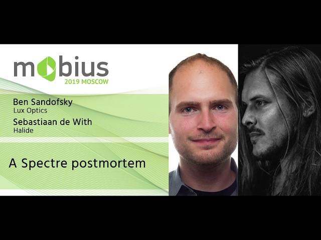 Ben Sandofsky Sebastiaan de With — A Spectre postmortem